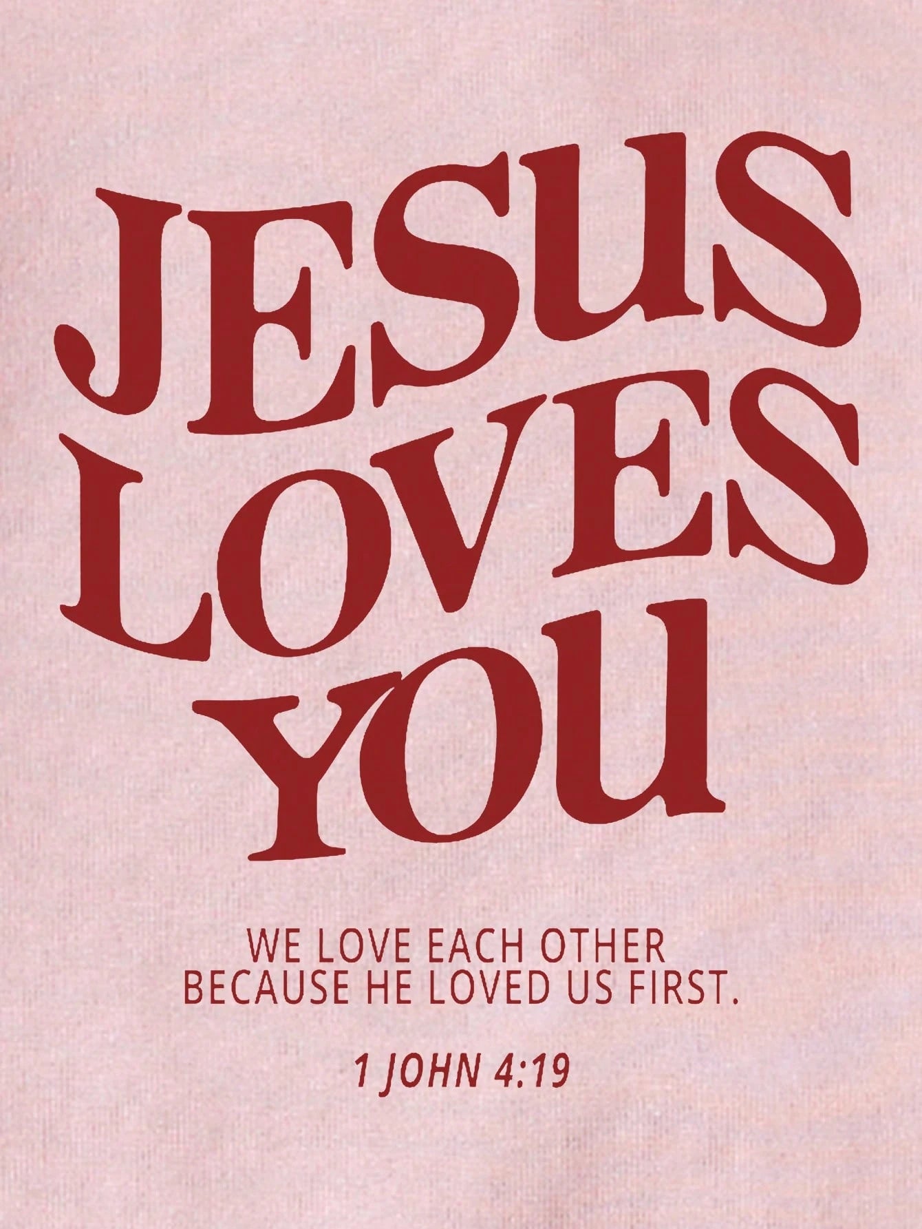Sudadera Jesus Loves You