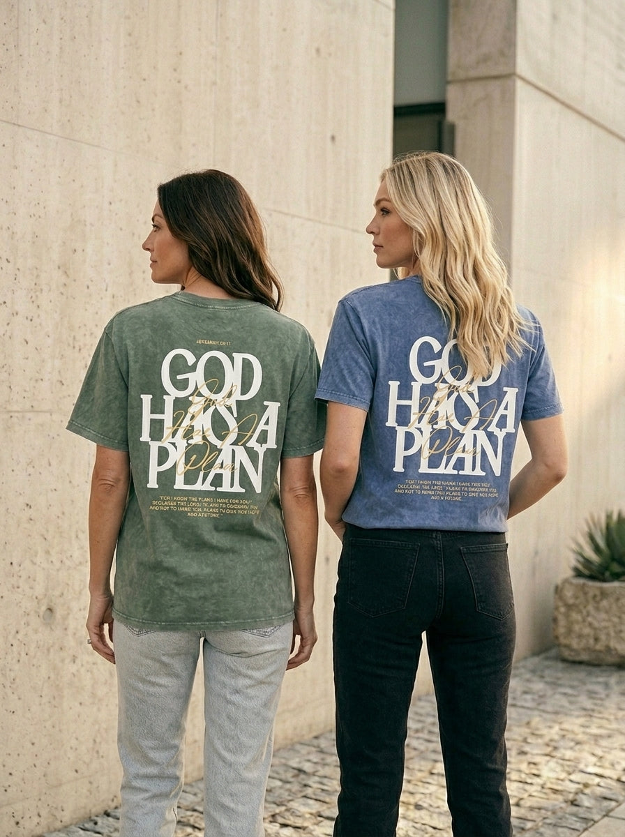 Camiseta Dios Tiene un Plan