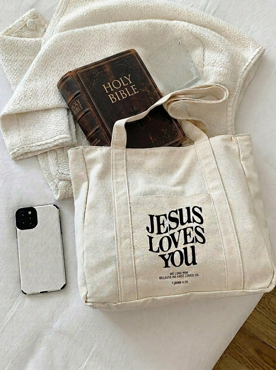 Tote Bag Jesús Te Ama