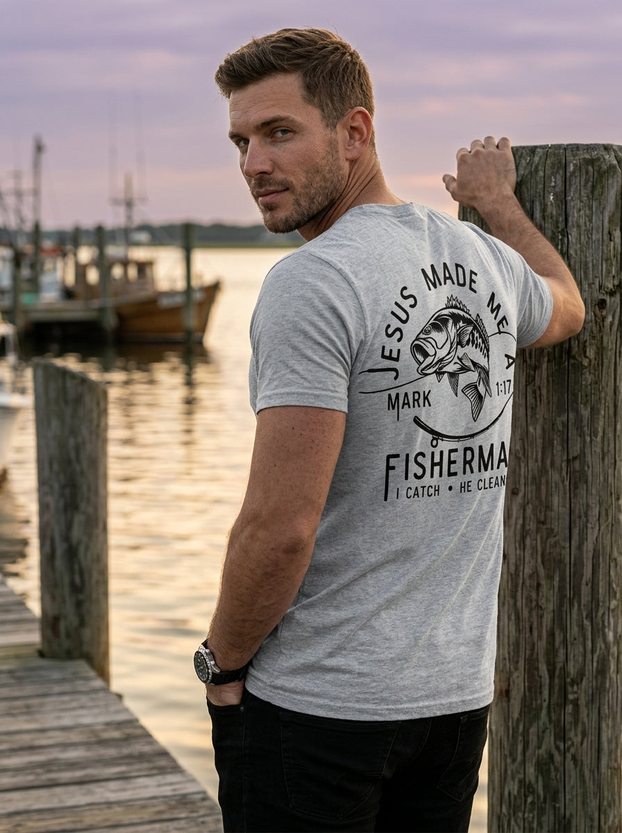 Camiseta Jesus Fisherman