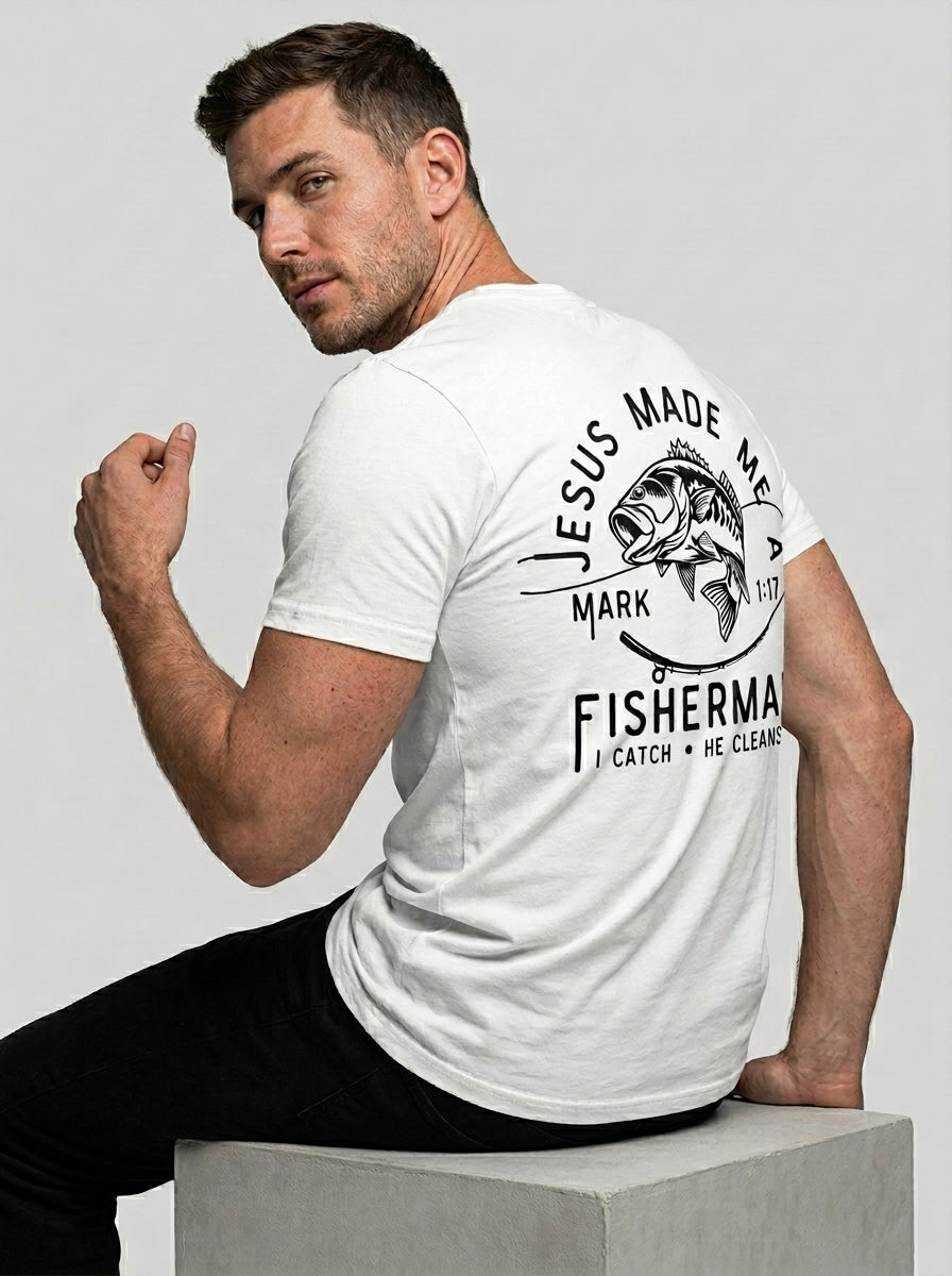 Camiseta Jesus Fisherman