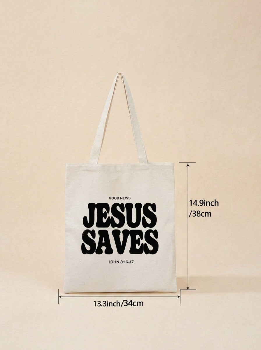 Tote Bag Jesus Saves