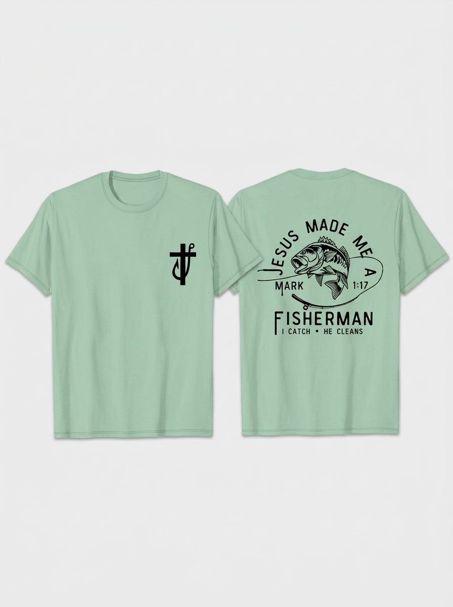 Camiseta Jesus Fisherman