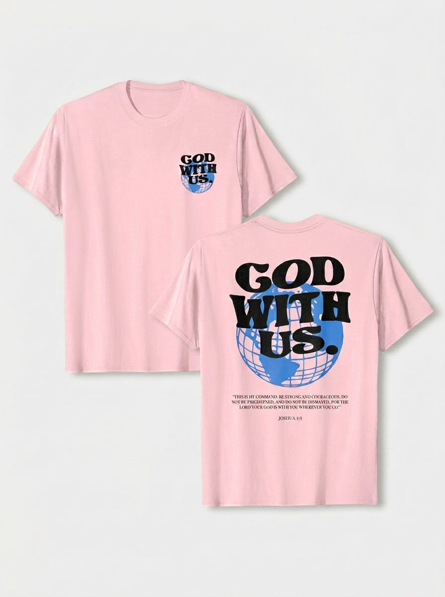 Camiseta Dios Con Nosotros