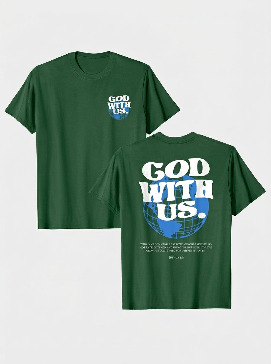 Camiseta Dios Con Nosotros