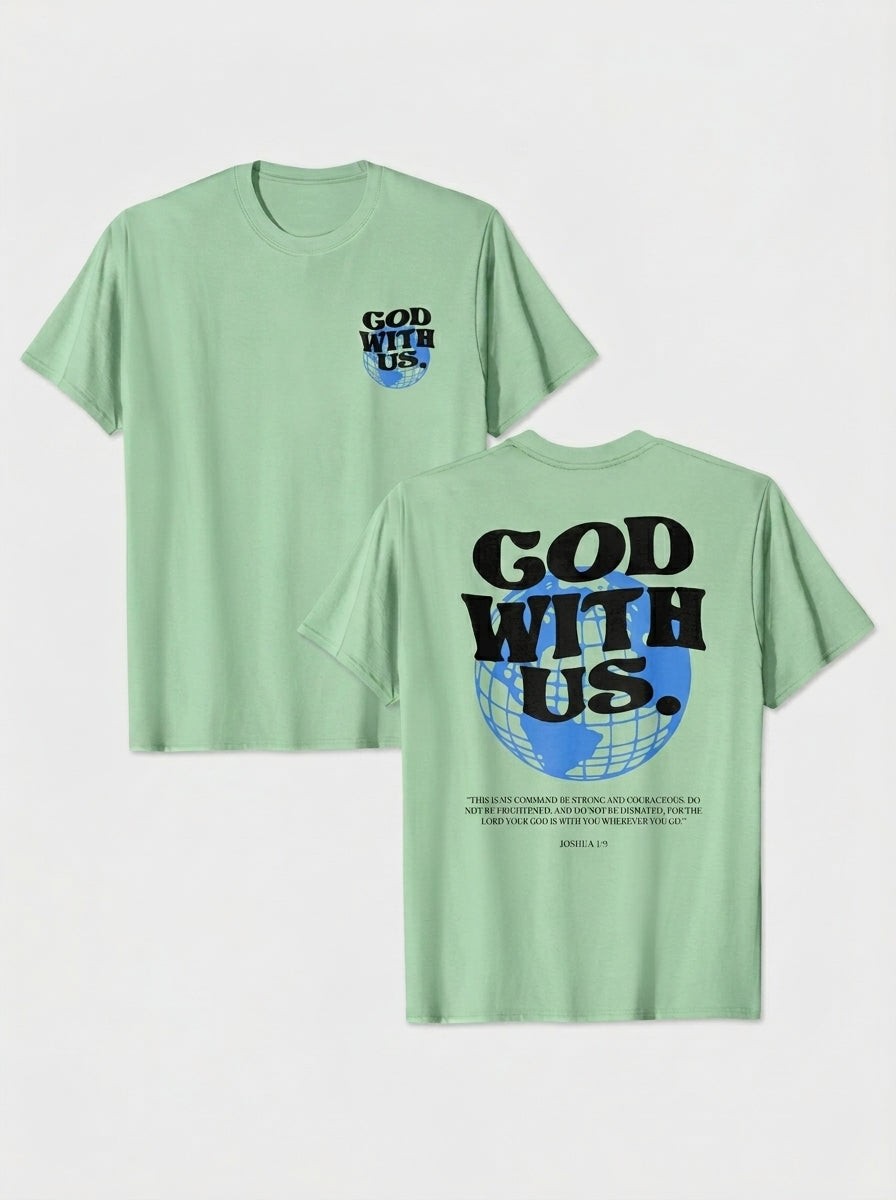 Camiseta Dios Con Nosotros