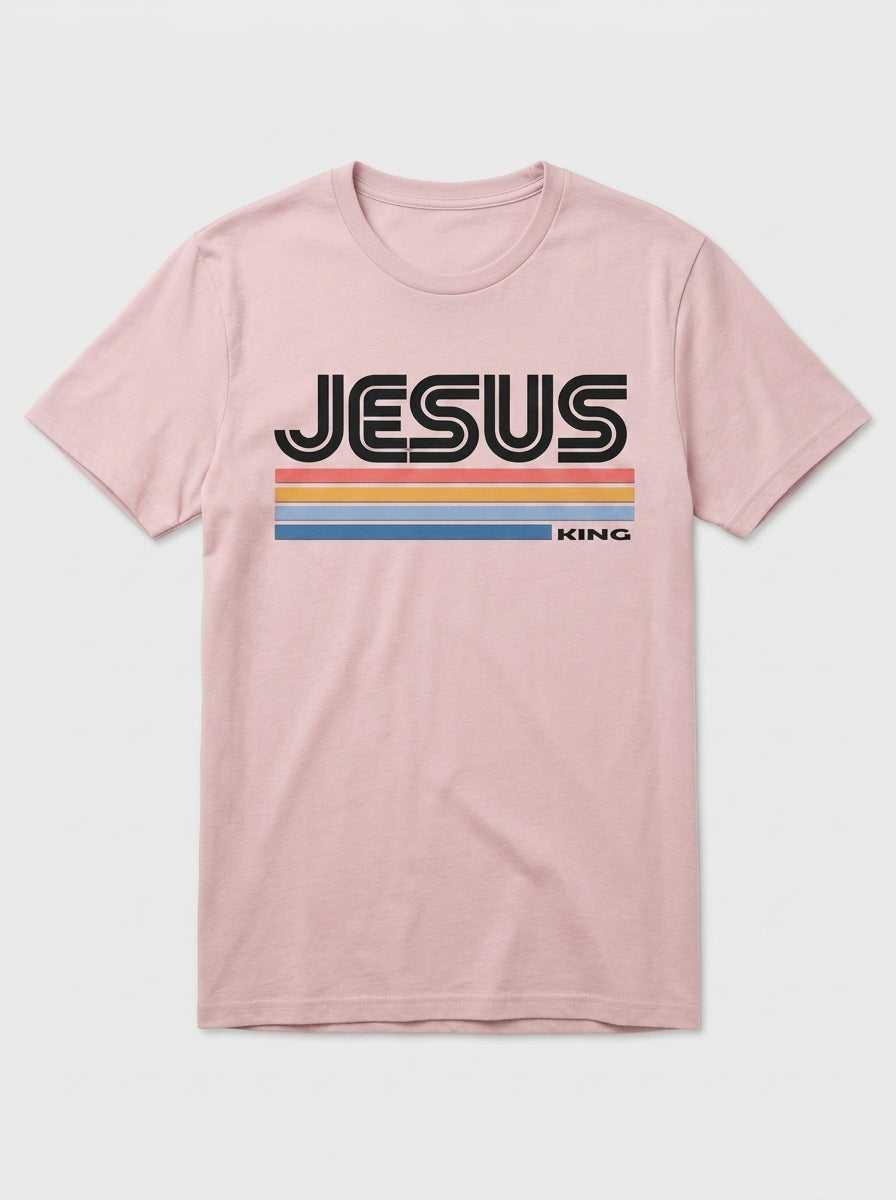 Camiseta Retro Jesus King