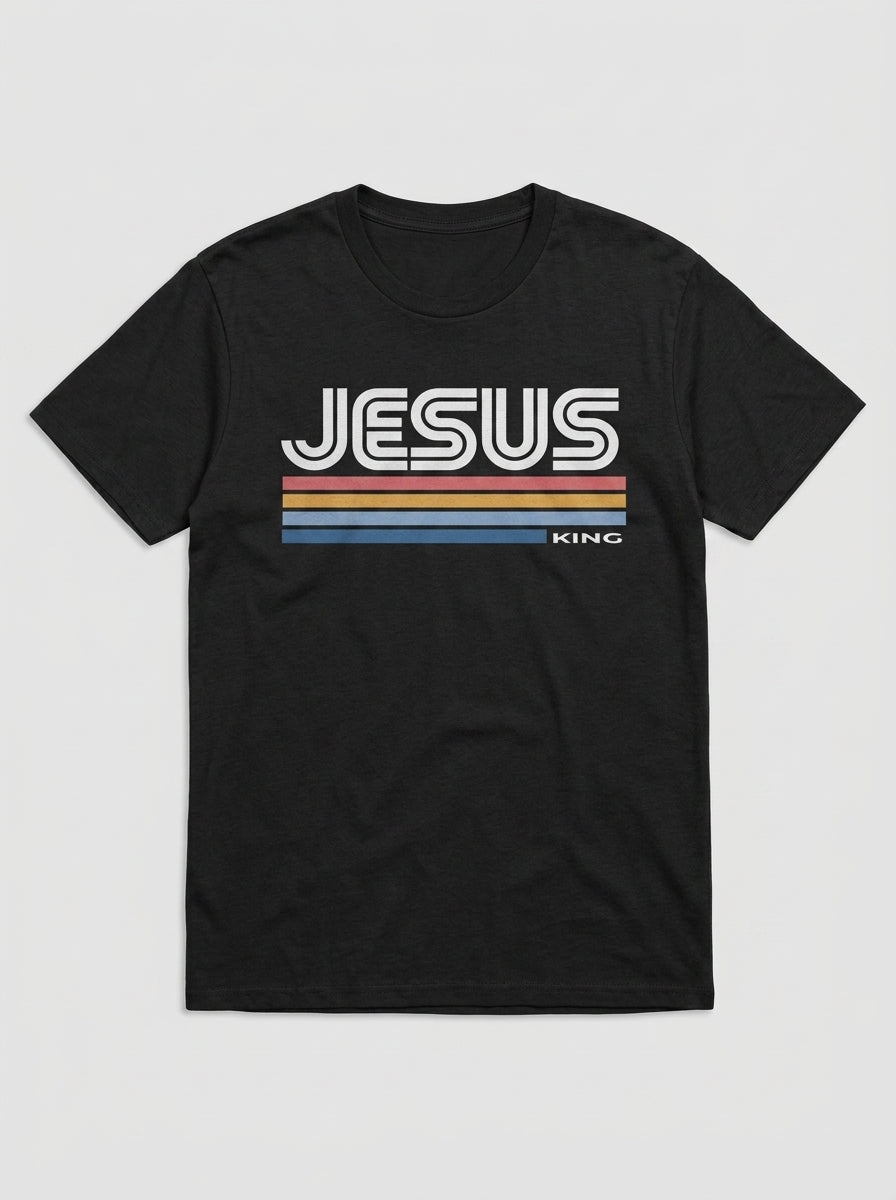 Camiseta Retro Jesus King