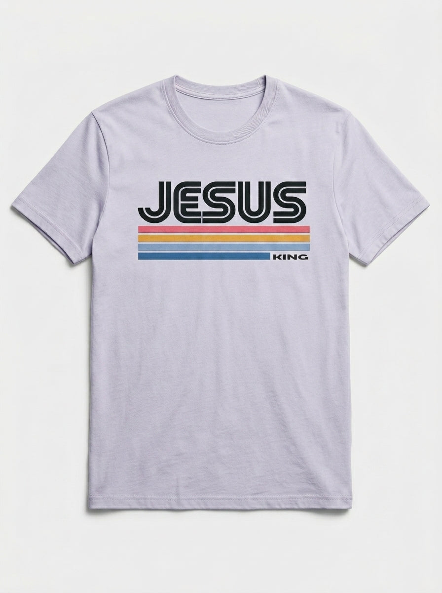 Camiseta Retro Jesus King