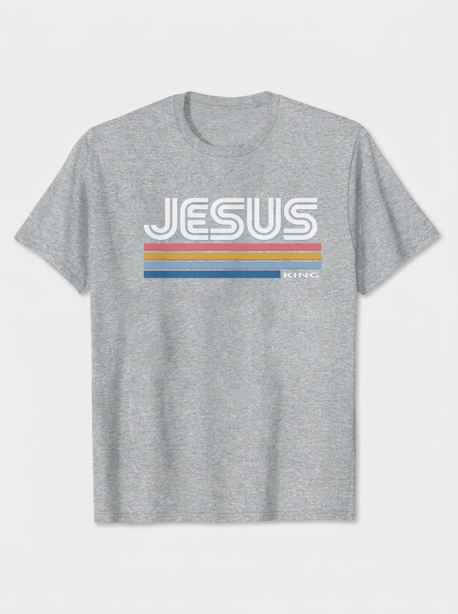 Camiseta Retro Jesus King
