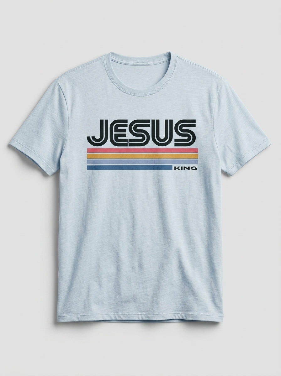 Camiseta Retro Jesus King