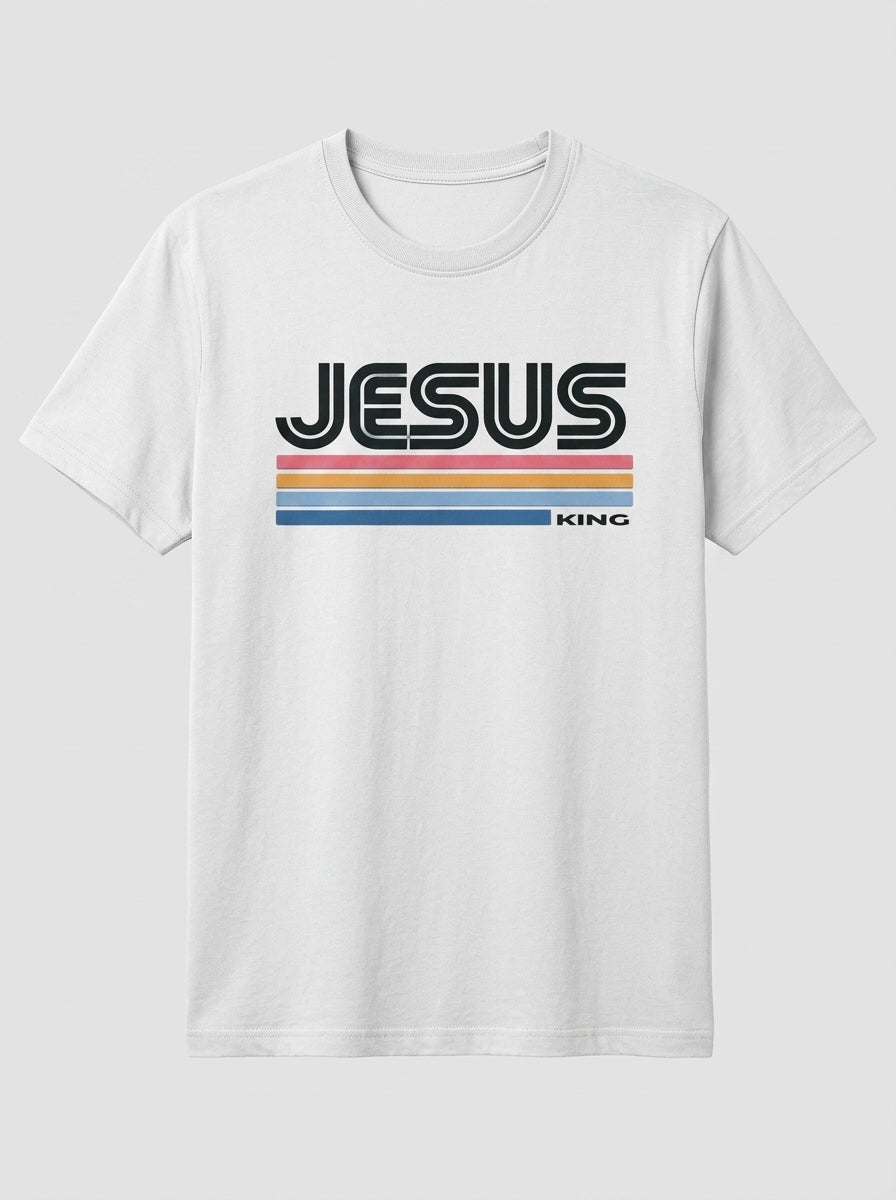 Camiseta Retro Jesus King