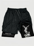 Shorts Isaiah 41:10 - Angel & Devil Performance