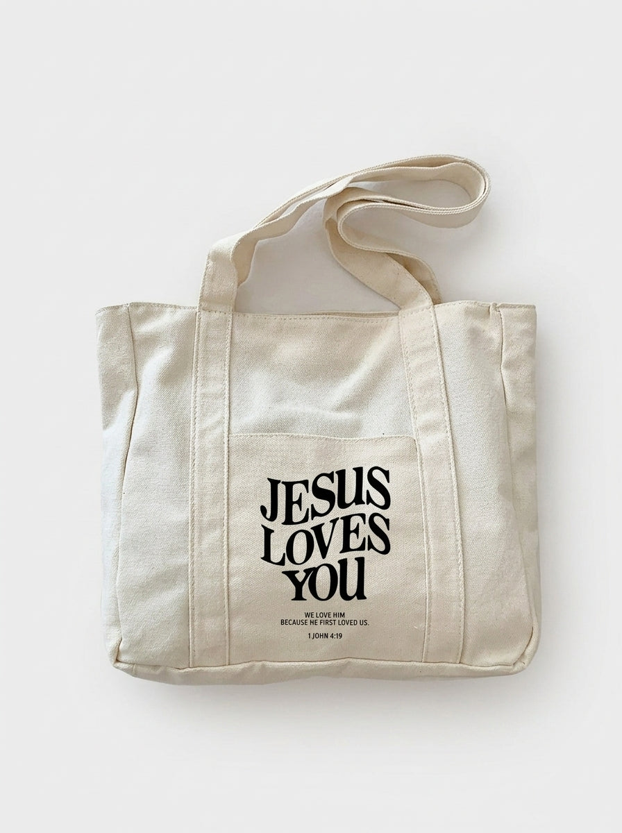 Tote Bag Jesús Te Ama