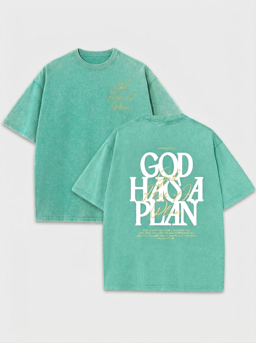 Camiseta Dios Tiene un Plan