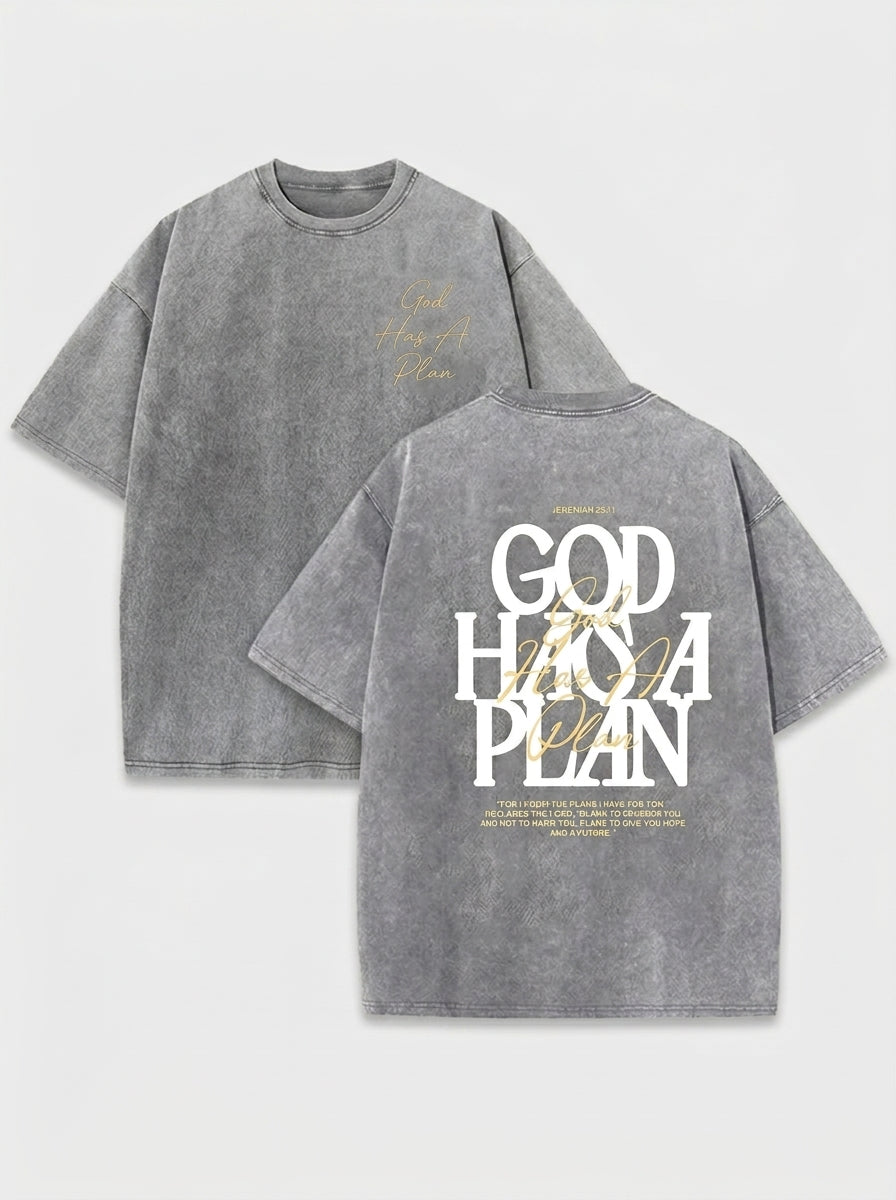 Camiseta Dios Tiene un Plan