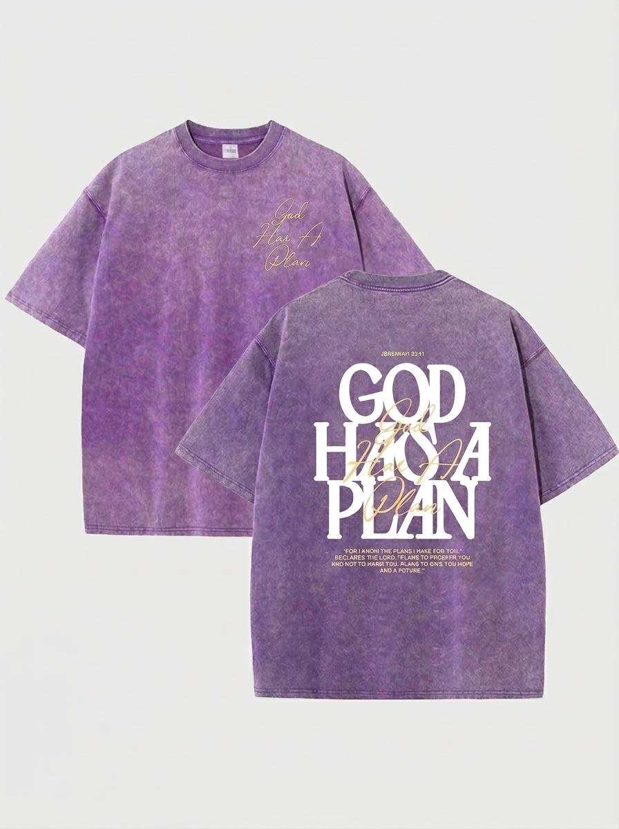 Camiseta Dios Tiene un Plan
