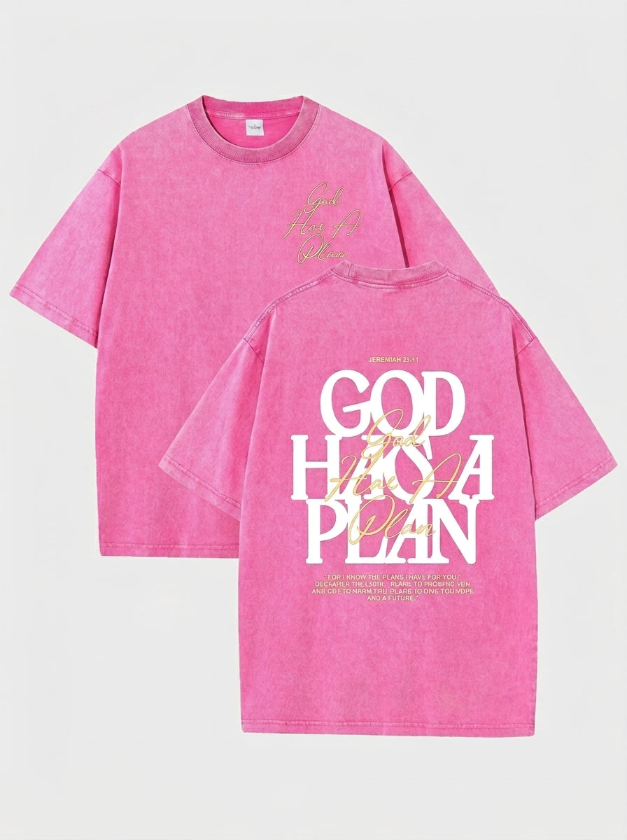 Camiseta Dios Tiene un Plan