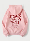 Sudadera Jesus Loves You