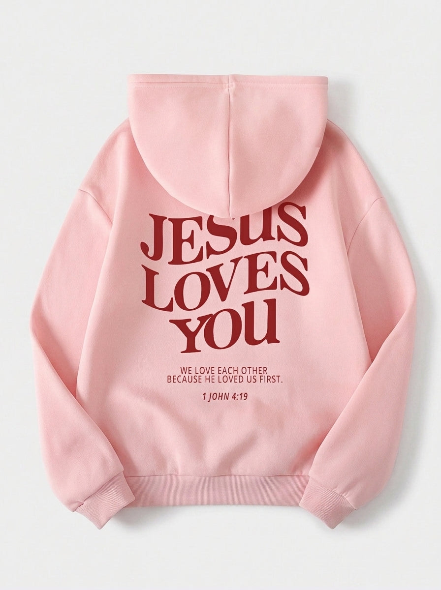 Sudadera Jesus Loves You