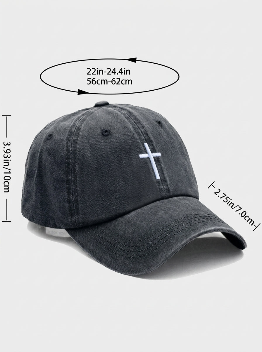 Gorra Cruz Minimalista