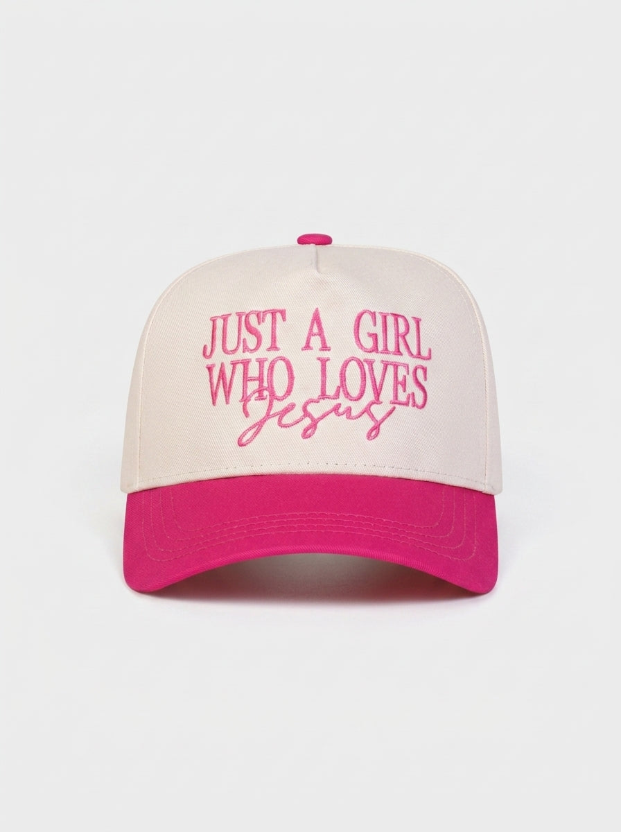 Gorra Just a Girl Loves Jesus