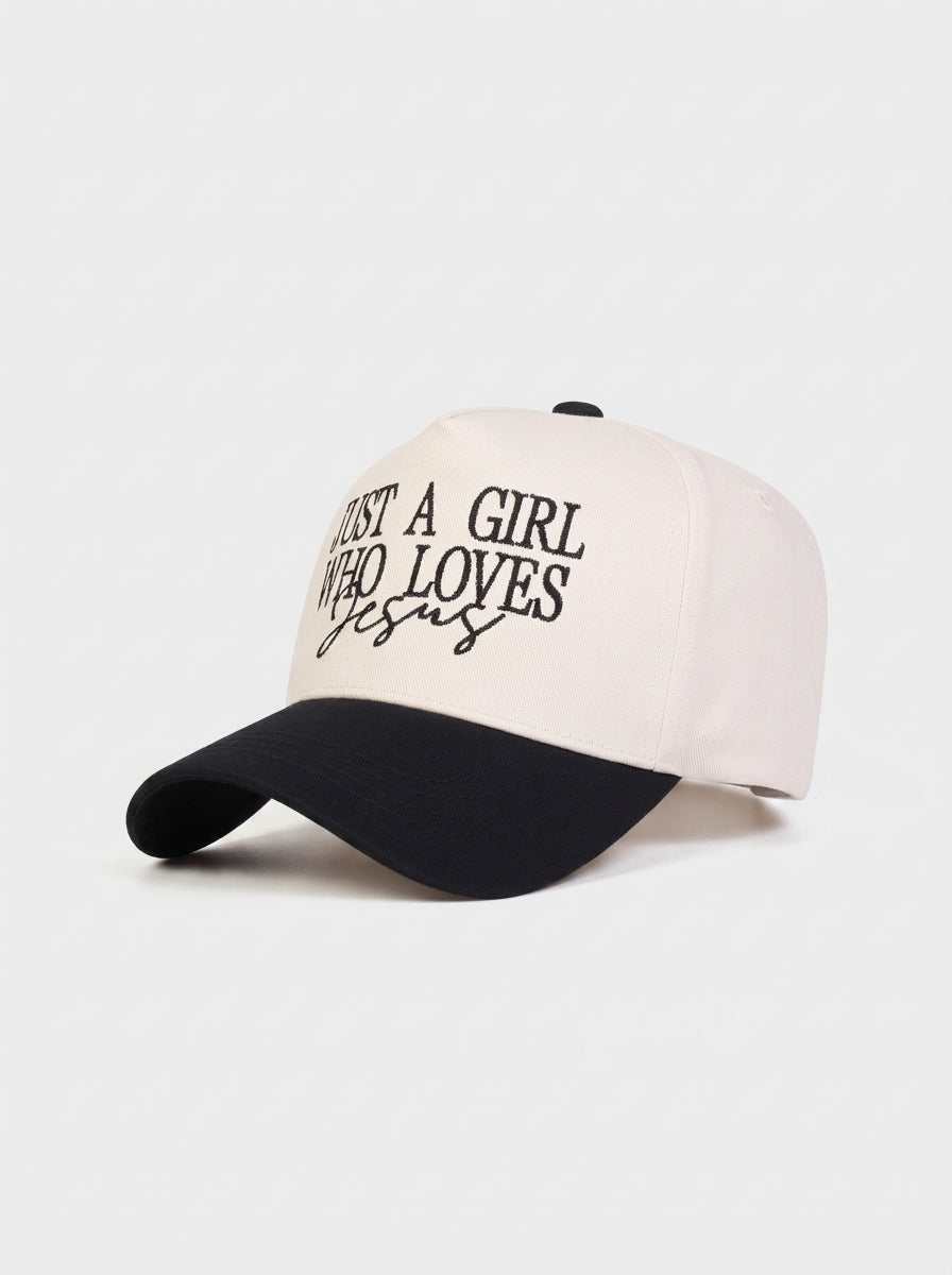 Gorra Just a Girl Loves Jesus