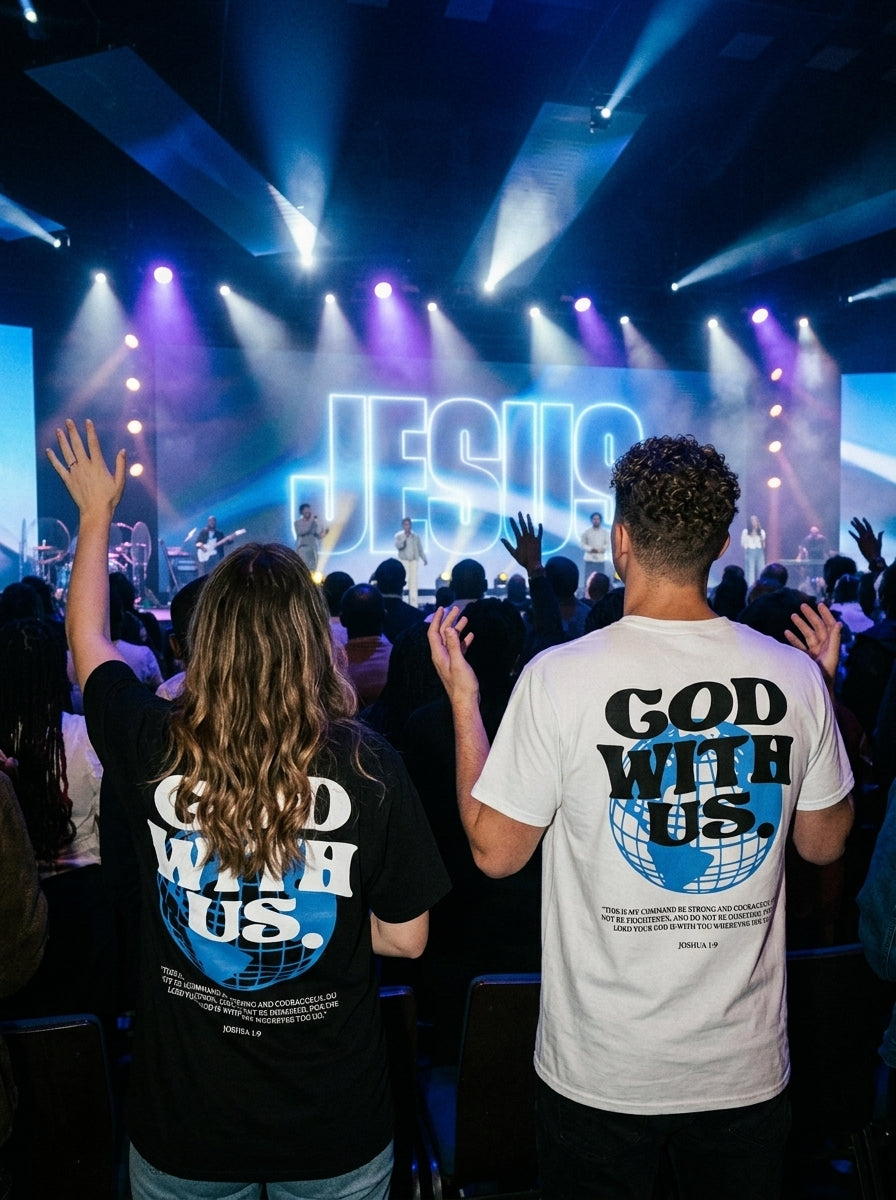 Camiseta Dios Con Nosotros
