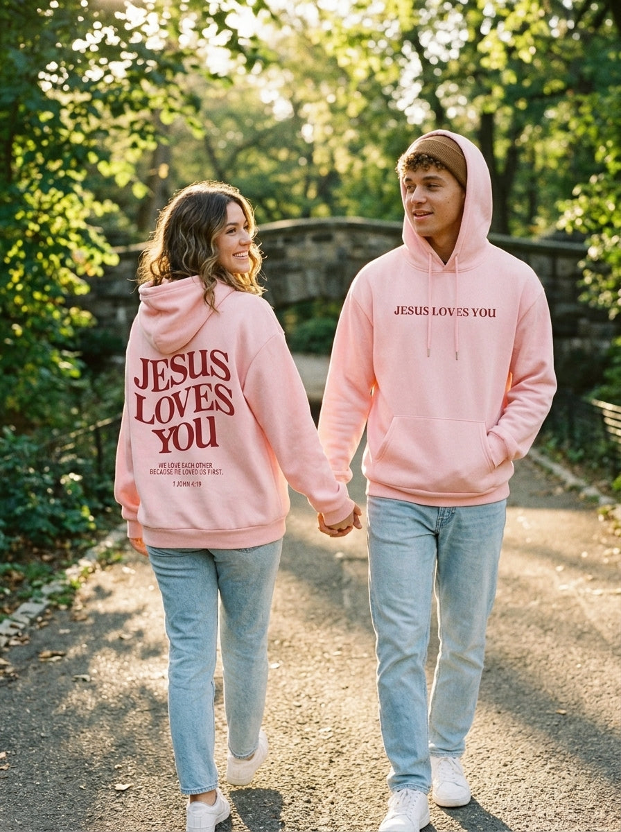 Sudadera Jesus Loves You