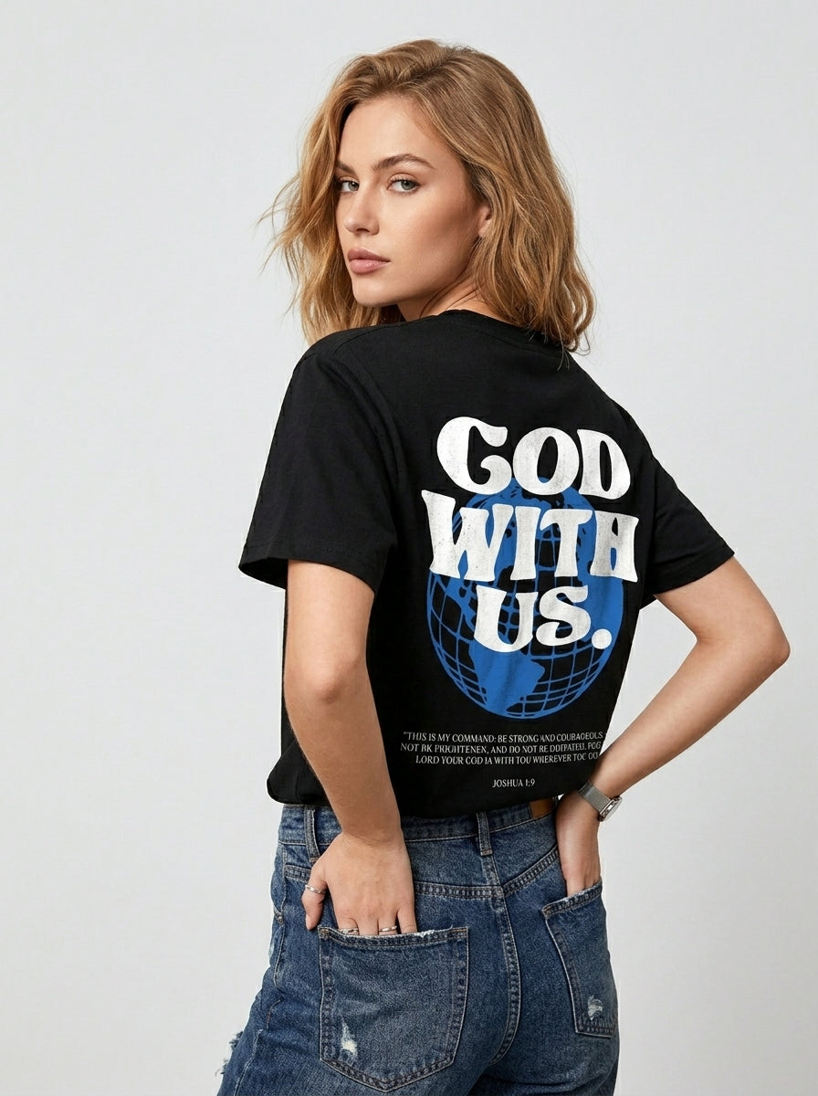 Camiseta Dios Con Nosotros
