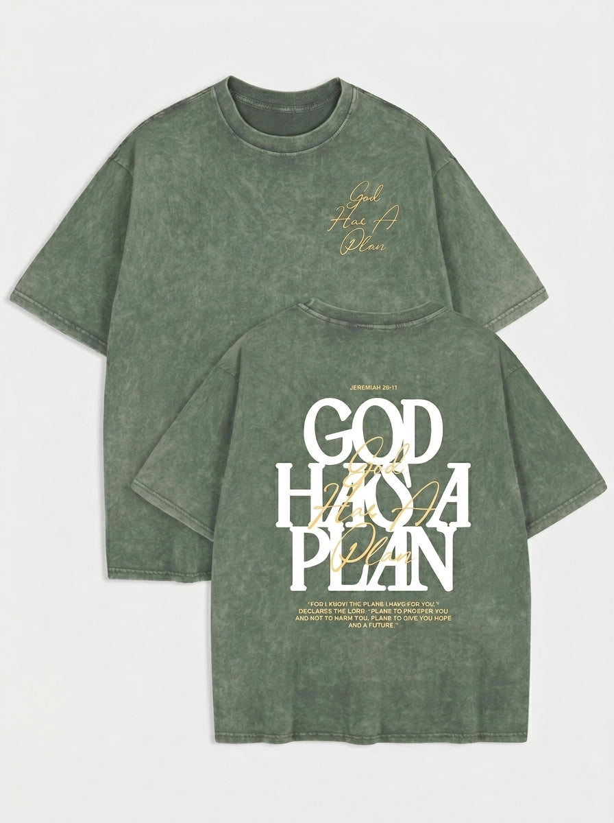 Camiseta Dios Tiene un Plan