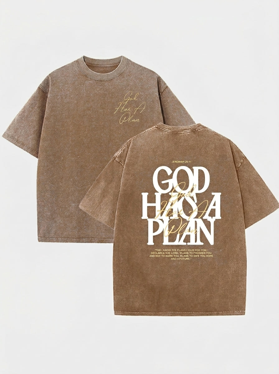 Camiseta Dios Tiene un Plan