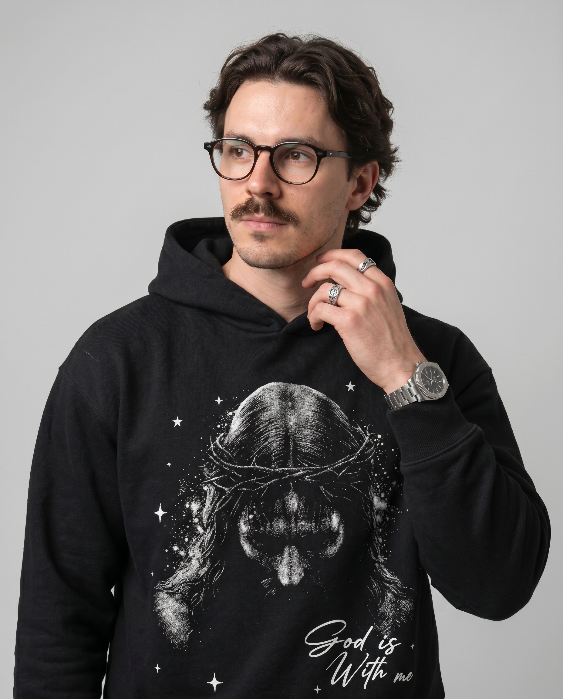 Sudadera God Is With Me
