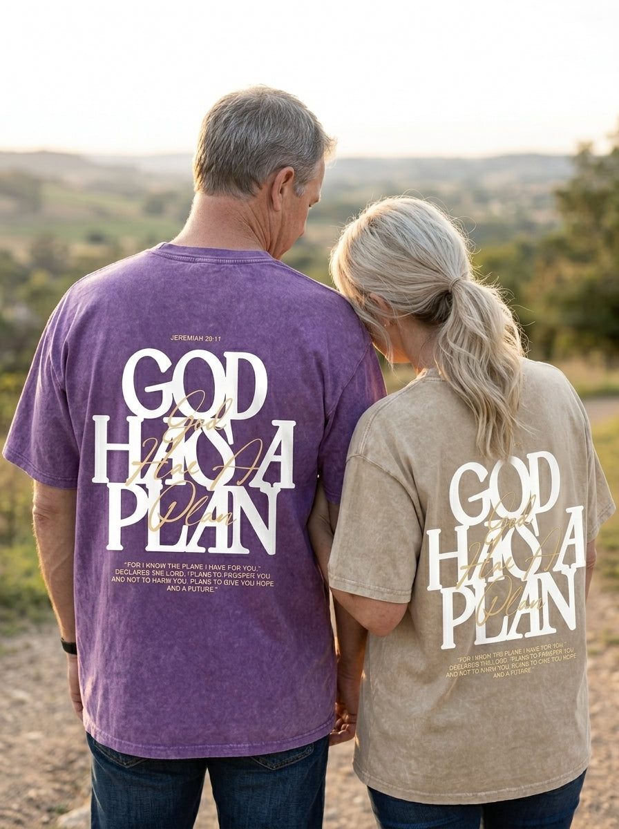 Camiseta Dios Tiene un Plan